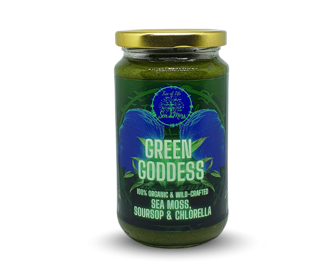 "The Green Goddess" Gel - Tree of Life Sea Moss & Shea Butters