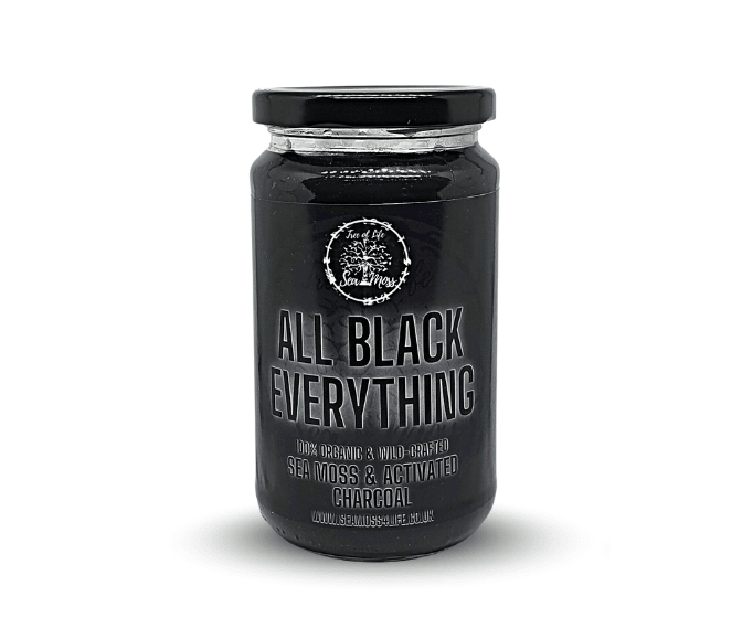"ALL BLACK EVERYTHING" Sea Moss Gel - Tree of Life Sea Moss & Shea Butters