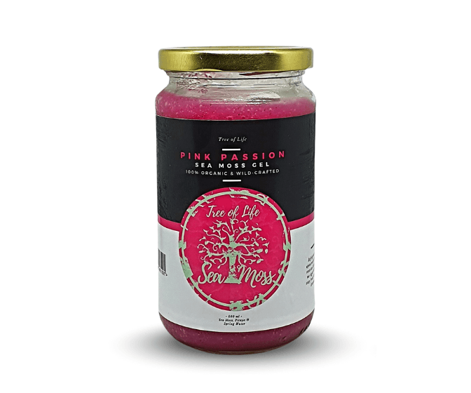 "Pink Passion" Sea Moss Gel - Tree of Life Sea Moss & Shea Butters